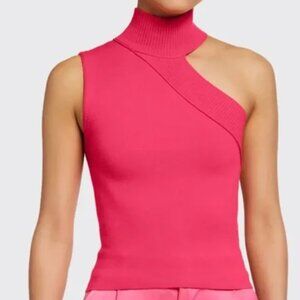 Alice & Olivia Kiki Sweater Top size S Wild Pink